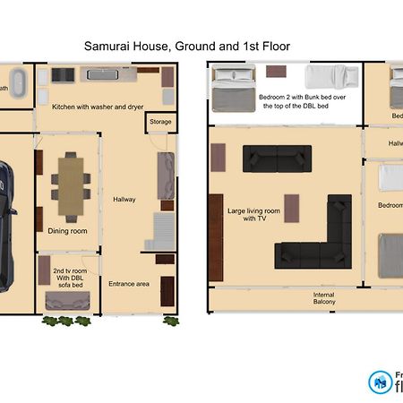 Samurai House - Large Family House, West Shinjuku Tokyo Bagian luar foto
